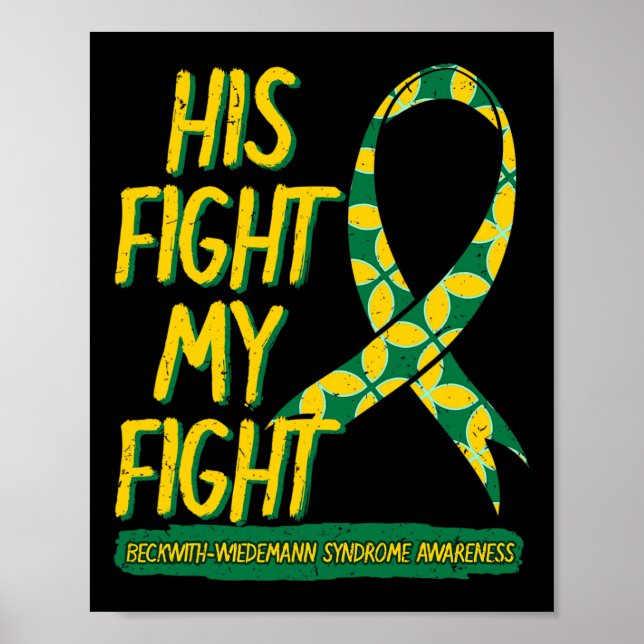 Hans kamp är min kamp Beckwith–wiedemanns syndrom Poster (Framsidan)
