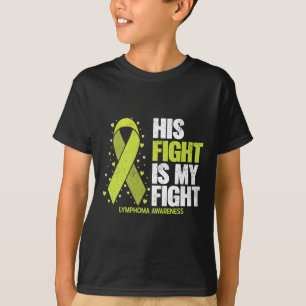 Hans kamp är min kamp Blodcancer lymfom medvetenhe T Shirt