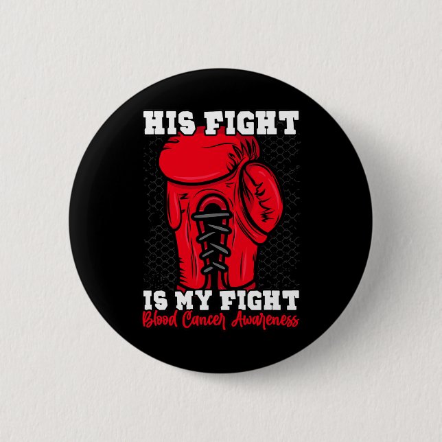 Hans kamp är min kamp. Boxing Boxer Blood Cancer A Knapp (Framsida)