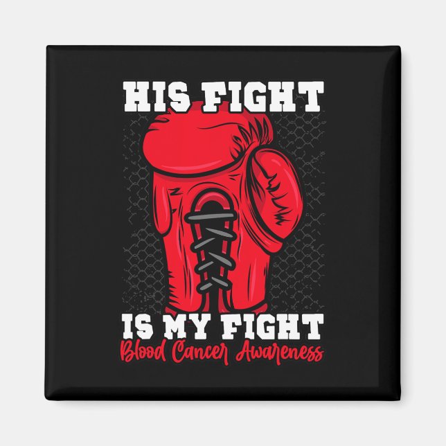 Hans kamp är min kamp. Boxing Boxer Blood Cancer A Magnet (Framsidan)