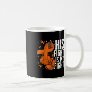 Hans kamp är min kamp Leukemi medvetenhet månad Or Kaffemugg