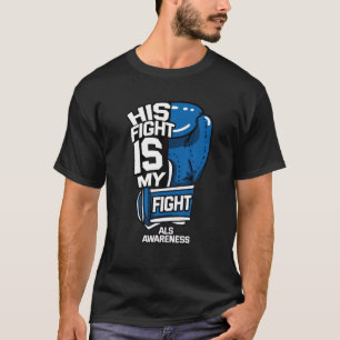 Hans kamp är min kamp mot ALS MND Lou Gehriggs sj T Shirt