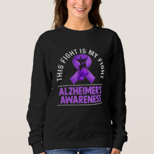 Hans kamp är min kamp mot Alzheimers medvetandegör T Shirt