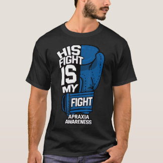 Hans kamp är min kamp mot Apraxia Awareness Limb K T Shirt