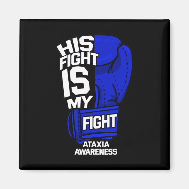 Hans kamp är min kamp mot Ataxi Movement Disorder  Magnet (Framsidan)