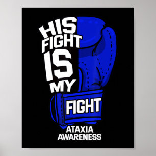 Hans kamp är min kamp mot Ataxi Movement Disorder Poster