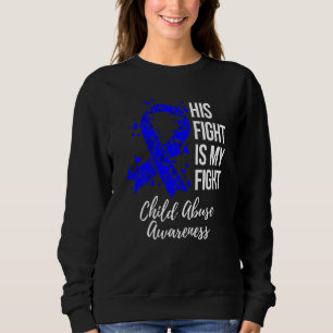 Hans kamp är min kamp mot barnmisshandel, medvetan t shirt