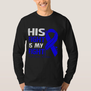 Hans kamp är min kamp mot CANCER AWARENESS Feath T Shirt