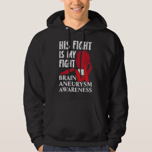 Hans kamp är min kamp mot medicinska Villkor Aneur Hoodie