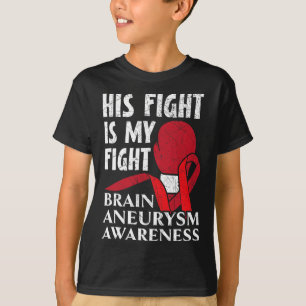 Hans kamp är min kamp mot medicinska Villkor Aneur T Shirt