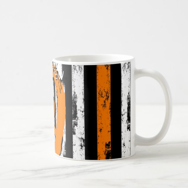 Hans kamp är min kamp mot Nephew Leukemi Awareness Kaffemugg (Höger)
