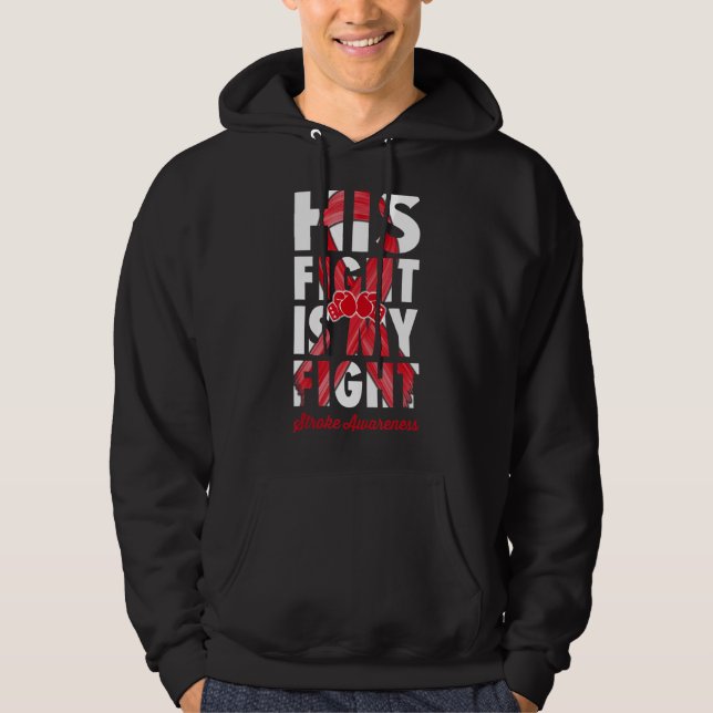 Hans kamp är min kamp mot rattvåda. hoodie (Framsida)