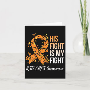 Hans kamp är min kamp mot RSD Crps Awareness 1 Kort