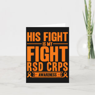 Hans kamp är min kamp mot RSD Crps Awareness 4 Kort