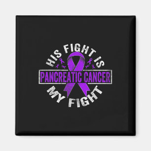 Hans kamp är min kamp PankreasCancer Awareness Magnet