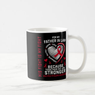 Hans kamp är min kamp svärfar Multipel myelo Kaffemugg