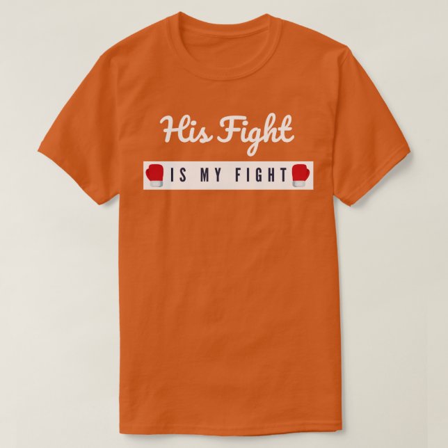 Hans kamp är min kamp t shirt (Design framsida)