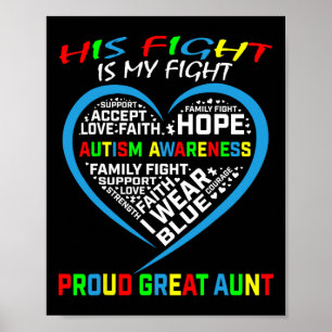 Hans kamp är min kampanjmedvetenhet om Nephew Grea Poster