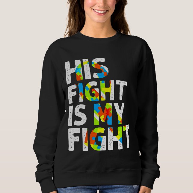 Hans kamp är min kampanjmedvetenhet t shirt (Framsida)