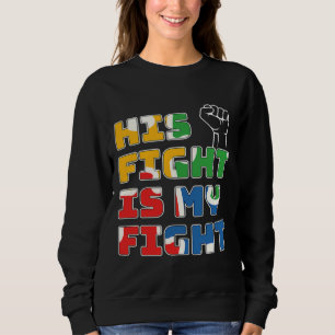 Hans kamp är min kampanjvänlighet och mitt stöd t shirt