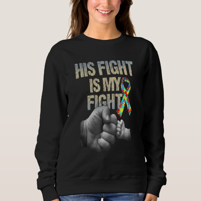 Hans kamp är min kampanjvänlighet och mitt stöd t shirt (Framsida)