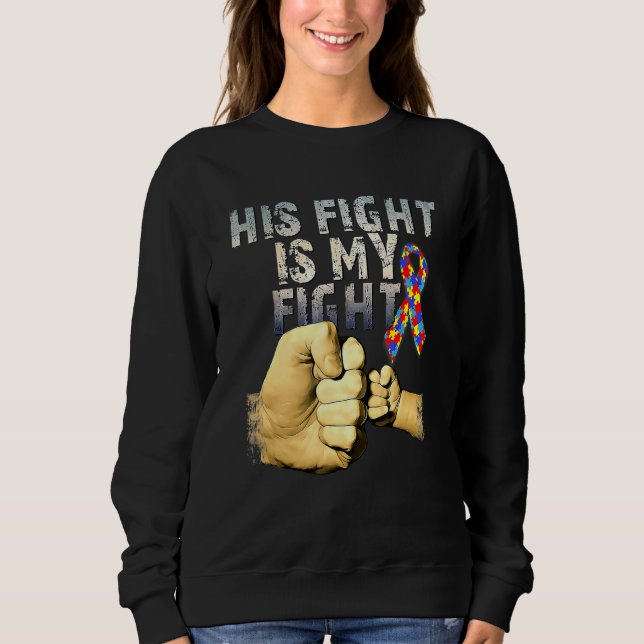 Hans kamp är min kampanjvänlighet och mitt stöd t shirt (Framsida)