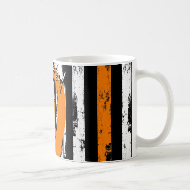 Hans kamp är min lilla pojke Son Leukemia Awar Kaffemugg (Höger)