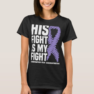 Hans kamp är min medvetenhet om Fibromyalgia T Shirt