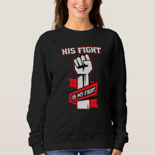 Hans kamp är min medvetenhet om hjärtsjukdomar t shirt