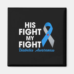 Hans kamp är min typ 1 Td1 Diabetes Awarenes Magnet