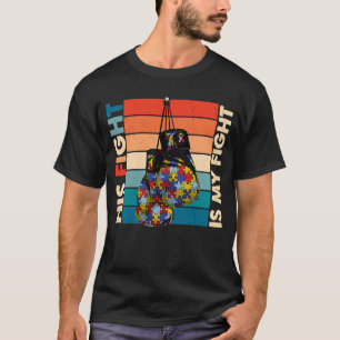 Hans kamp är min Vintage Autism i kampen mot sex. T Shirt