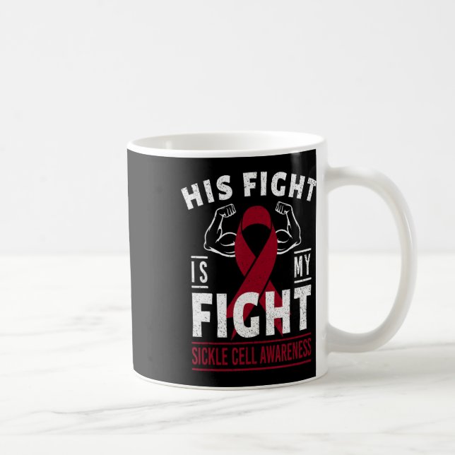 Hans kamp är mitt band för att få en bild av Cell  Kaffemugg (Höger)