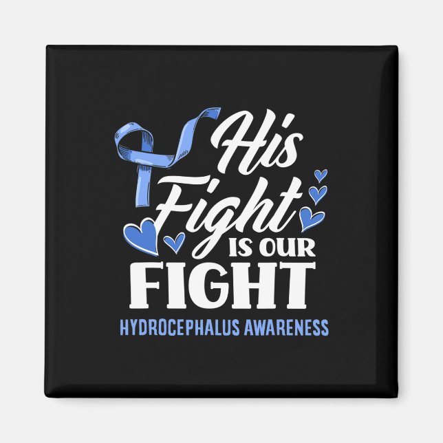 Hans kamp är vår fiktiva son Grandson Hydrocephalu Magnet (Framsidan)