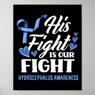 Hans kamp är vår fiktiva son Grandson Hydrocephalu Poster