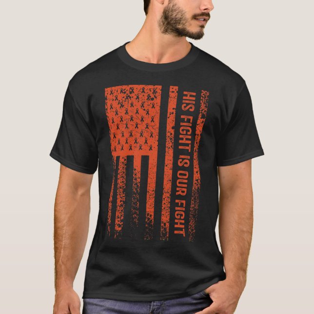 Hans kamp är vår medvetenhet om RSD Crps T Shirt (Framsida)