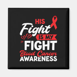 Hans kamp Blodcancer Medvetenhet Blodcancer Magnet