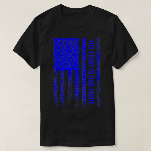 Hans kamp mot vår metakromatiska Leukodystrofi A T Shirt (Design framsida)