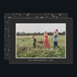 Hans Kärlek fotoskript är enkelt Julkort<br><div class="desc">Undrarna av Hans Kärlek Photo Script Simple Helgdag Card-popup i ditt favoritfoto och lägg till ditt namn. Det är det! Så enkelt.</div>