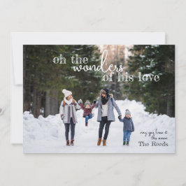 Hans Kärlek-julkort 4 Photo Black Julkort