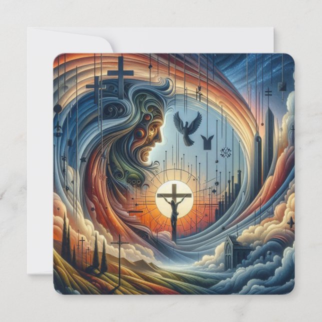 Hans Kärlek ökar freden Kort (Framsida)