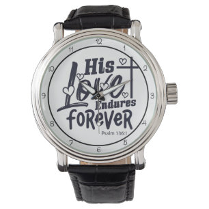 Hans kärlek varar evigt armbandsur