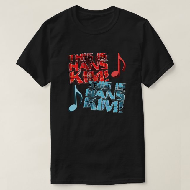 Hans Kim T Shirt (Design framsida)
