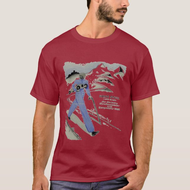 Hans klibbade t-shirt (Framsida)