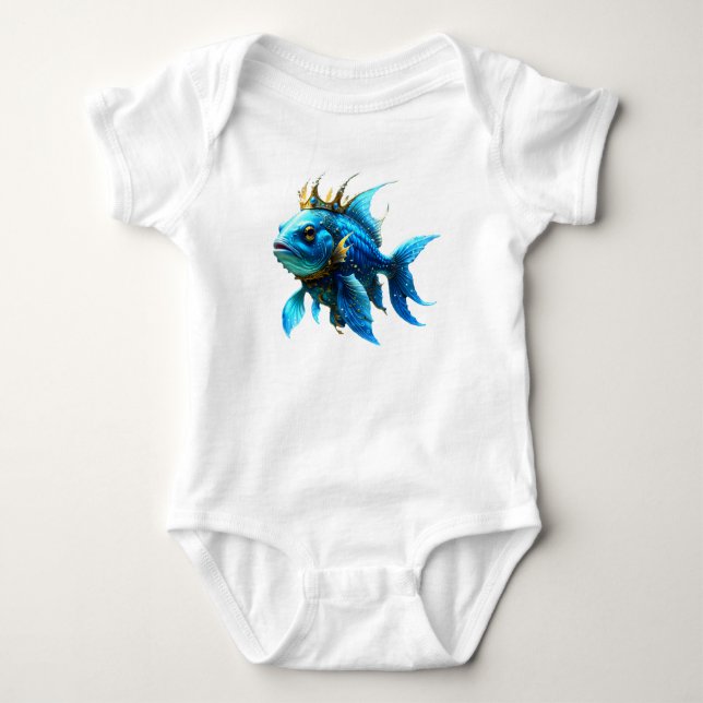 Hans Kungliga Fisklighet  T Shirt (Framsida)