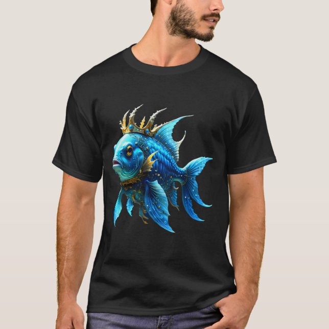 Hans Kungliga Fisklighet  T Shirt (Framsida)