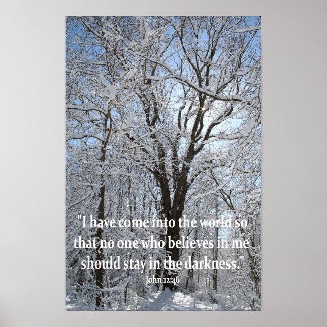 Hans ljus poster (Framsidan)