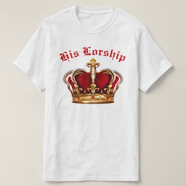 Hans Lordship T-shirt (Design framsida)