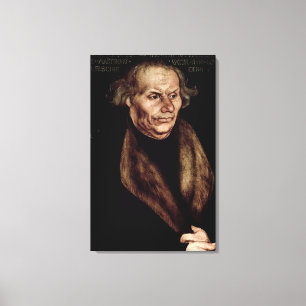 Hans Luther, far av Martin Luther Canvastryck