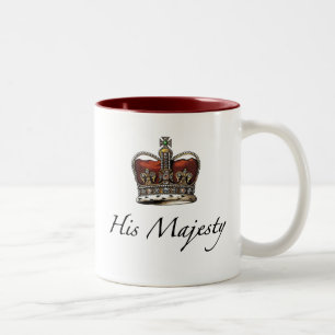 Hans majestät, hans Highness Två-Tonad Mugg