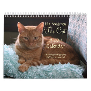 Hans majestät kalendern för katt 2011 kalender